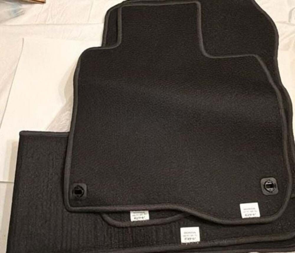 Genuine OEM Honda CR-V 2017 - 2021 Black Carpeted Floor Mats Set